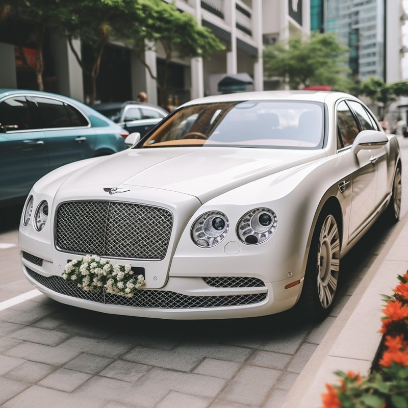 10 najbardziej luksusowych samochodów na ślubny konwój