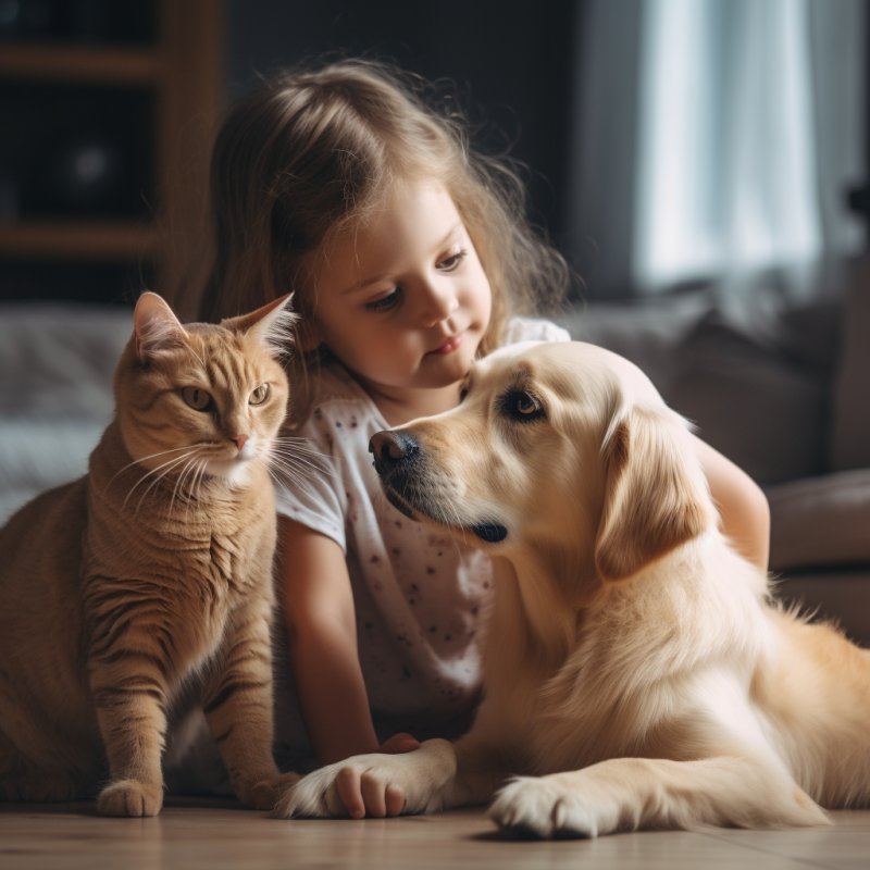 Zwierzęta domowe a dzieci: nauka odpowiedzialności