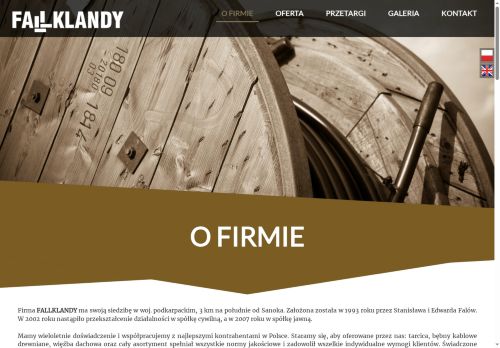 Bębny Kablowe FALLKLANDY Gwarancja Jakości Bębny Kablowe FALLKLANDY Gwarancja Jakości