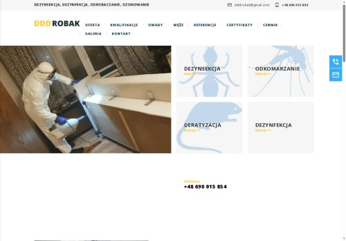 DDD Robak Team Dezynsekcja Miedzyrzec Podlaski