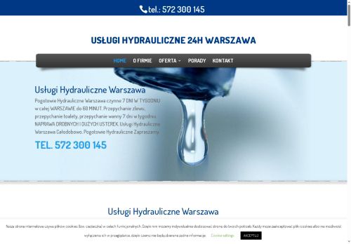Pogotowie hydrauliczne w Warszawie